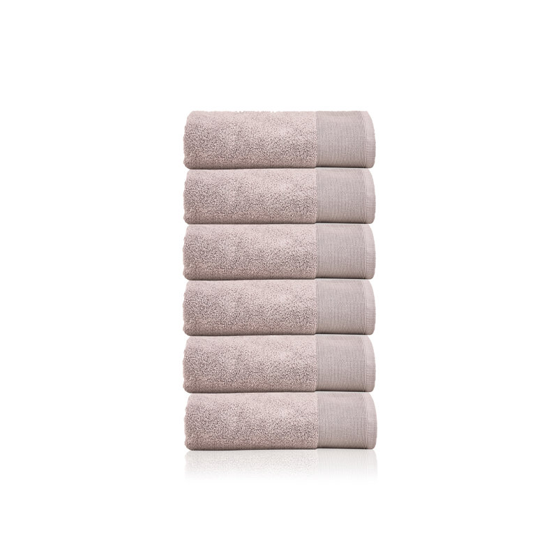 Hardaway 100% Cotton Washcloth Towel, Taupe
