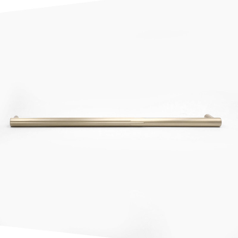 Poignée Sunburst Appliance, Laiton satiné, 18"