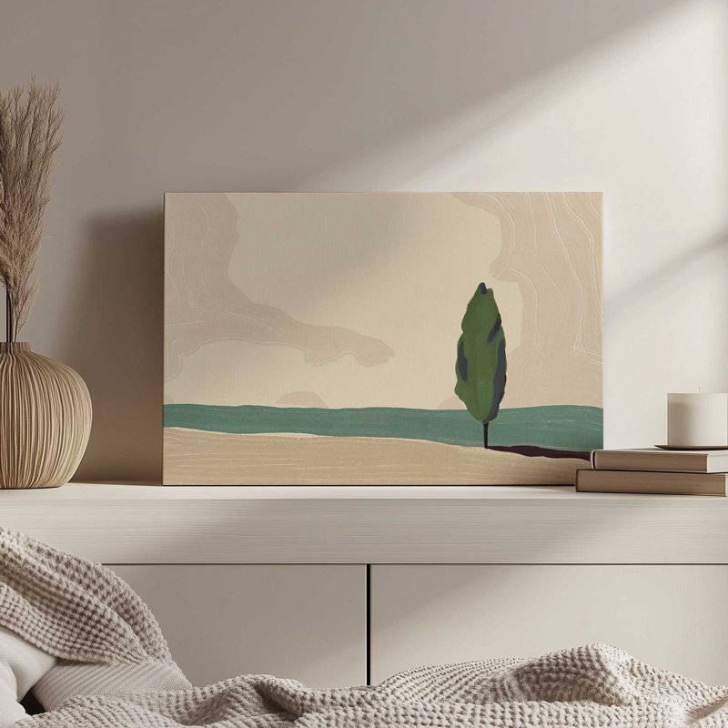 «Quiet Country» par Little Dean, reproduction d'art sur toile, H 18 po x l 24 po, Toile tendue, Ne s’applique pas