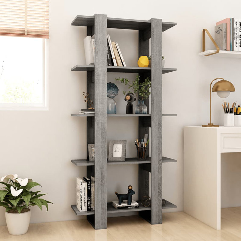 Étagère à livres, Gris Sonoma