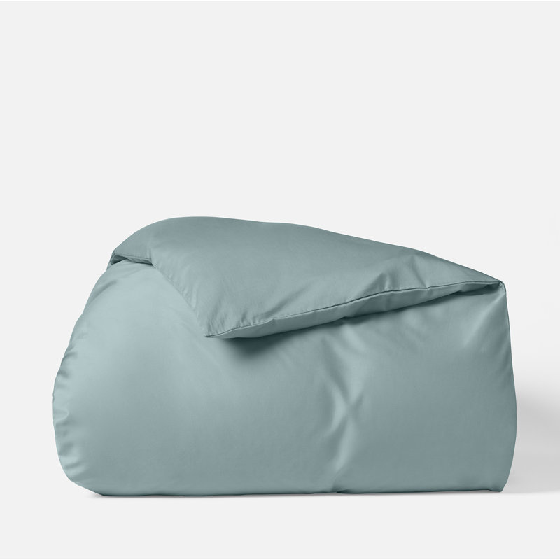 Cloud Soft Sateen Sateen Duvet Cover, Twin Duvet Cover, Pacific Blue