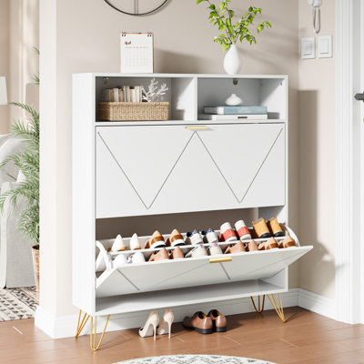 20 Pair Shoe Storage Cabinet