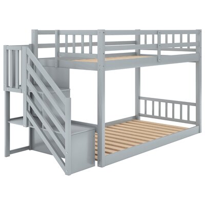 Isabelle & Max™ Pols Kids Twin Over Twin Bunk Bed & Reviews | Wayfair