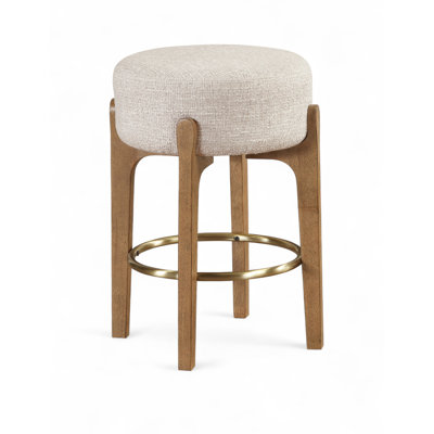 Maud Fabric Upholstered Counter Stool