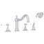 Acqui® 4-Hole Deck Mount Roman Tub Faucet-53636933