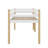 Twin Elevated Loft Bed Comes With Ladder-1788968138