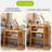 Hivay 17.9'' W Solid Wood Nightstand