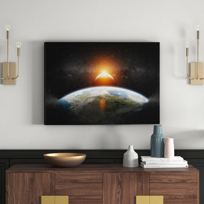 Sunshine - Wrapped Canvas Print, 100cm L x 150cm W x 2,5cm D, 1 Piece