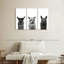 Trio Alpaca, reproduction d'art sur toile-1469618083