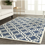 Ruben Navy / Ivory Area Rug