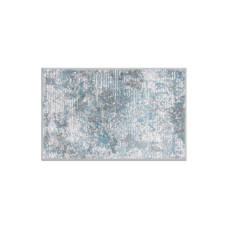 Milroy Abstract Machine Woven Polypropylene Area Rug, Rectangle 2' x 3'