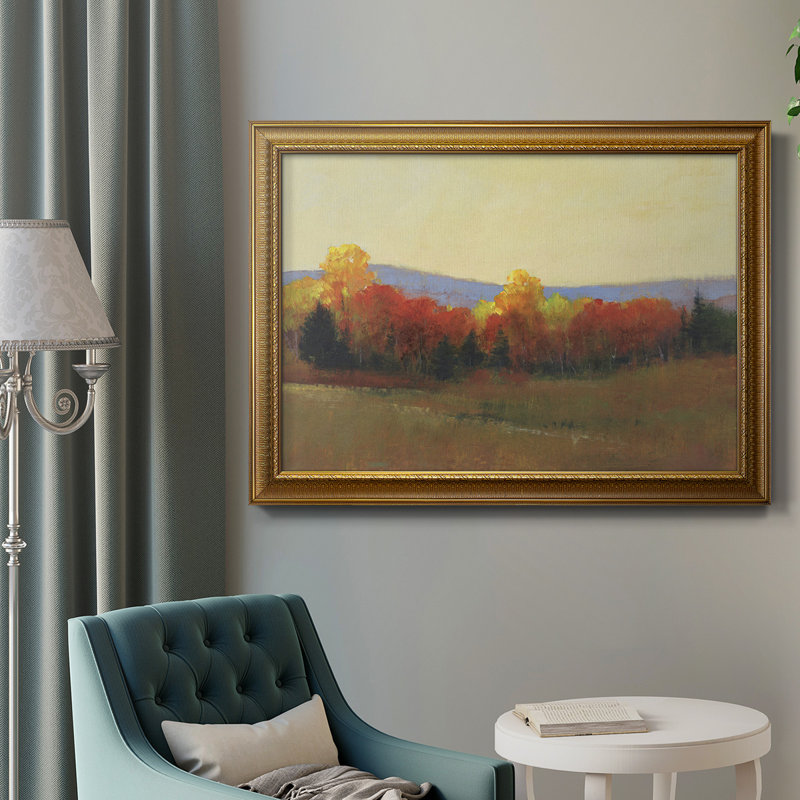 Changer les couleurs II - Peinture sur toile encadrée, H 16 po x l 20 po x P 2,5 po