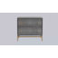 63.5cm W Solid + Manufactured Wood Bedside Table