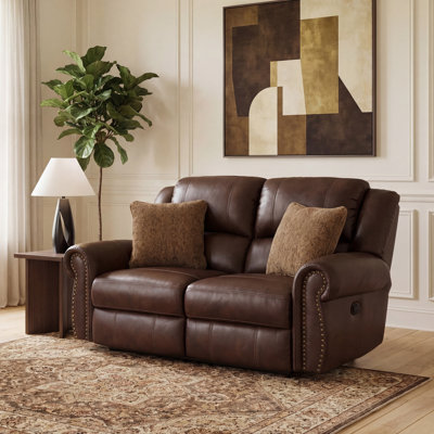 66'' Upholstered Reclining Loveseat