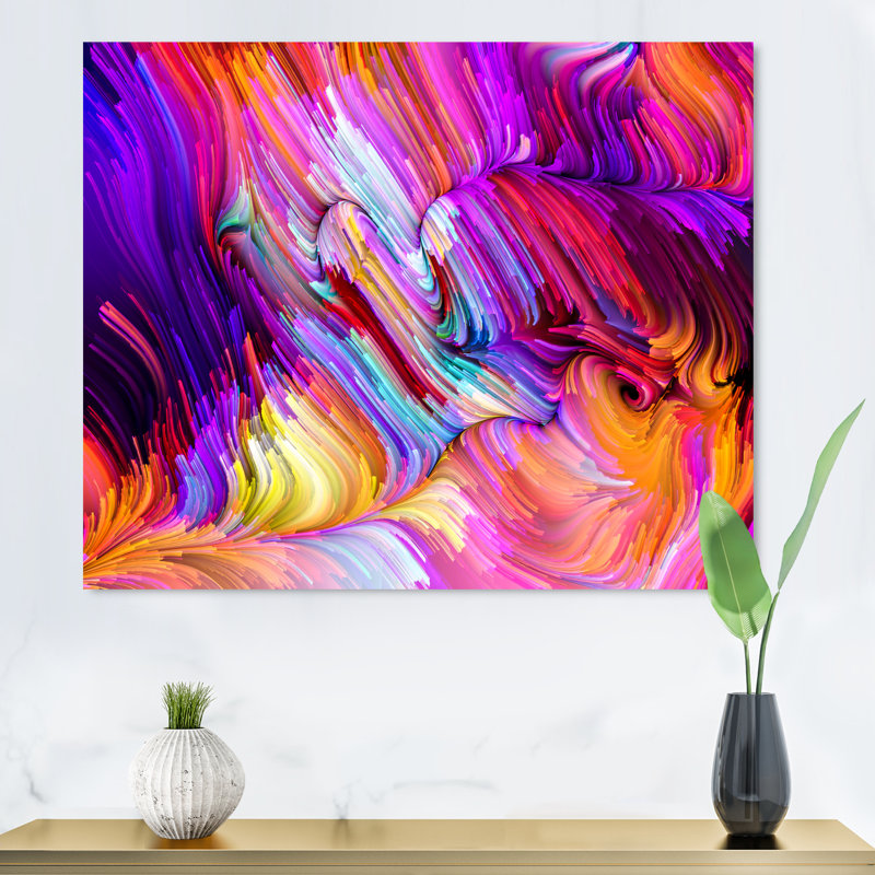 Art liquide vivant - reproduction de cadre photo sur toile, H 8 po x l 12 po x P 1 po, Toile tendue