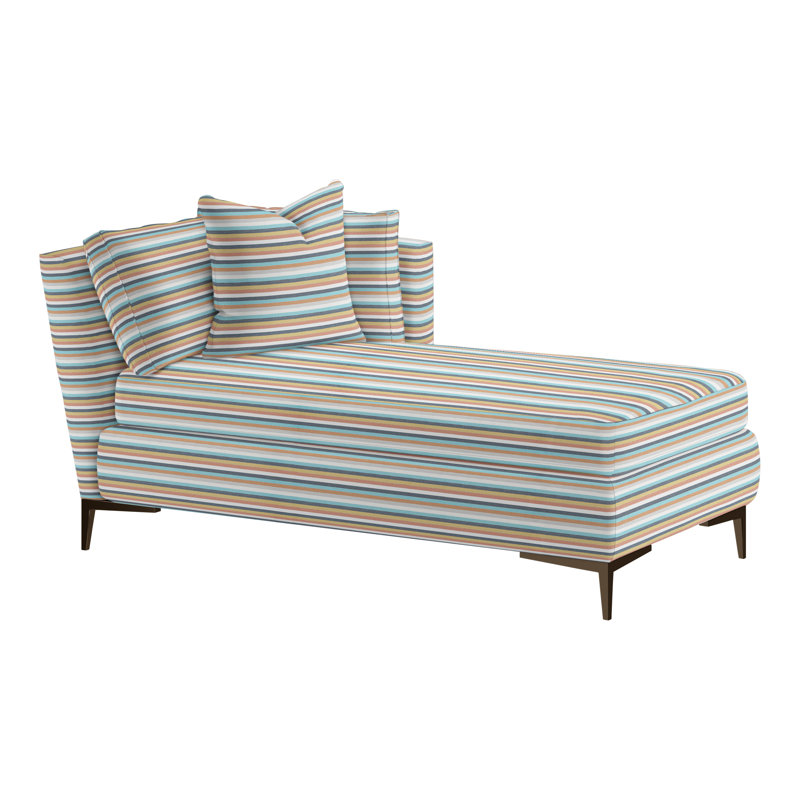 Aiden Chaise Lounge, Antique Bronze, Right Hand Facing, Perigold Rest Meadow