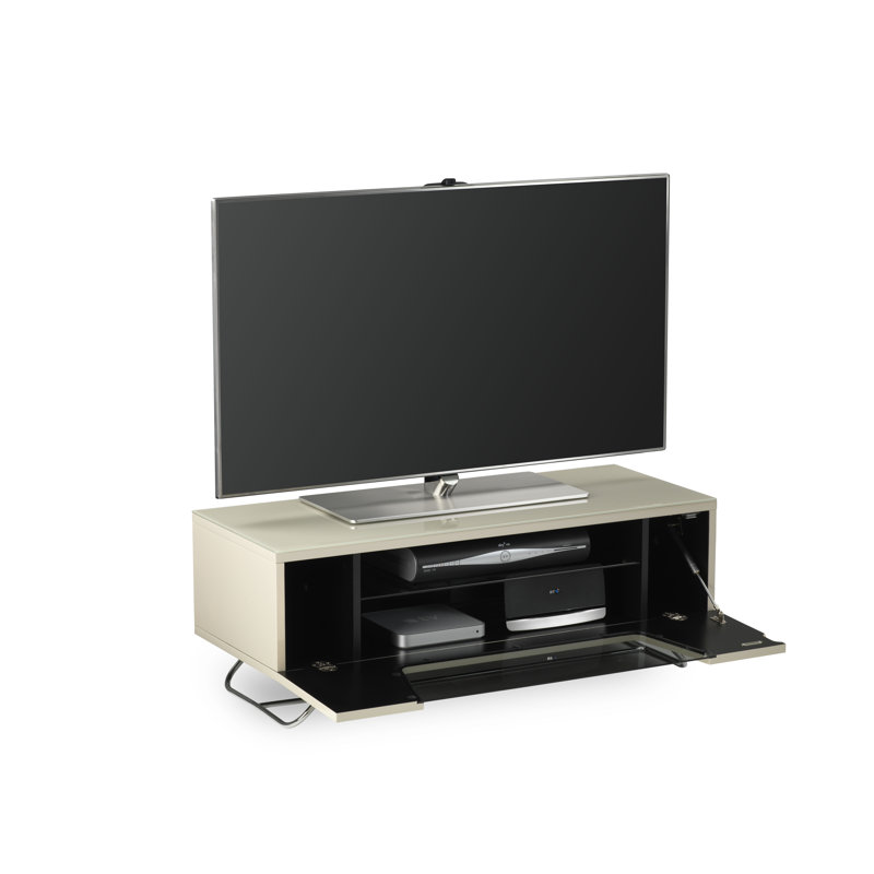 Affleck Unfinished TV Stand for TVs up to 50", Ivory, Yes