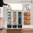 Sorbus Fabric Laundry Hamper - Collapsible 3-Compartment Laundry Basket with Removable Laundry Bag - Beige-40846179