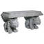 Banc d'extérieur en résine Gargoyle