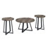 Ensemble de tables basses 3 pièces Paramus e