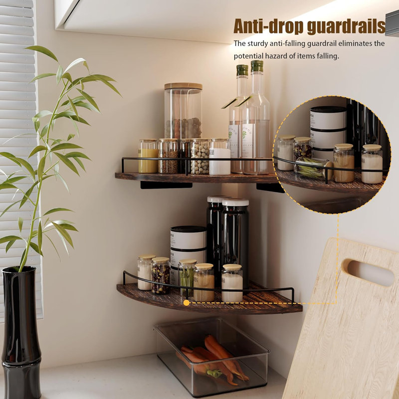 Corner Floating Shelf