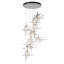 Tura 9-Light Glass Round Pendant-71881461-79318865-71881468