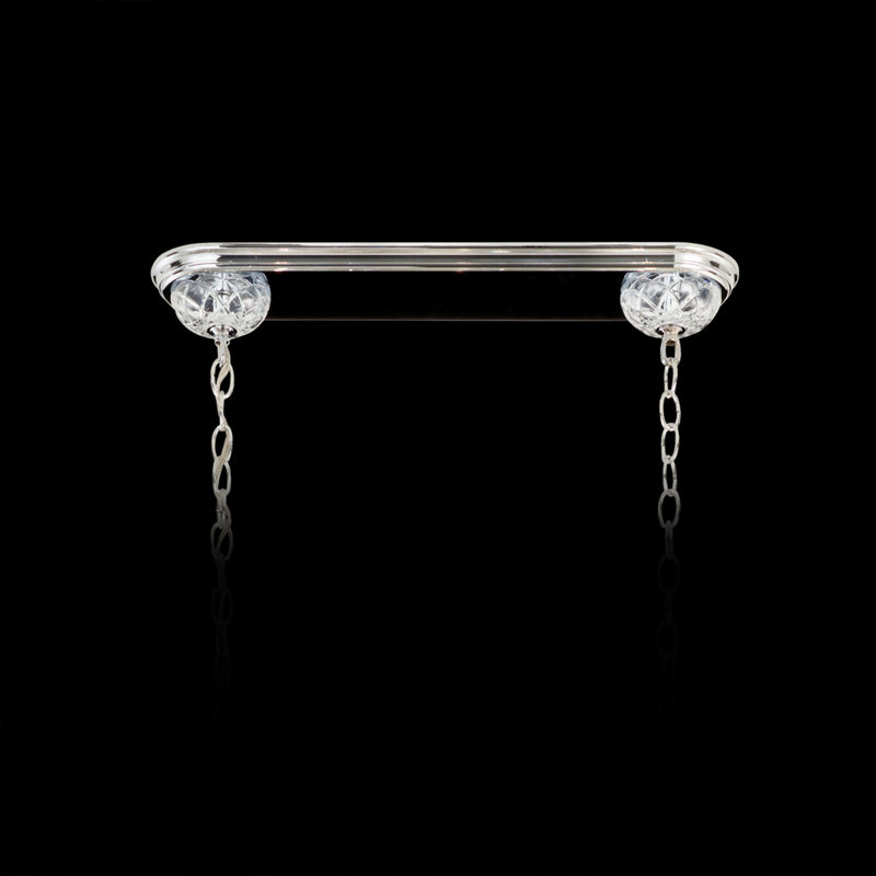 Sterling 12 Light Crystal Linear Chandelier
