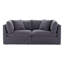Canapé modulaire rembourré 81 po Annabella-1276619319
