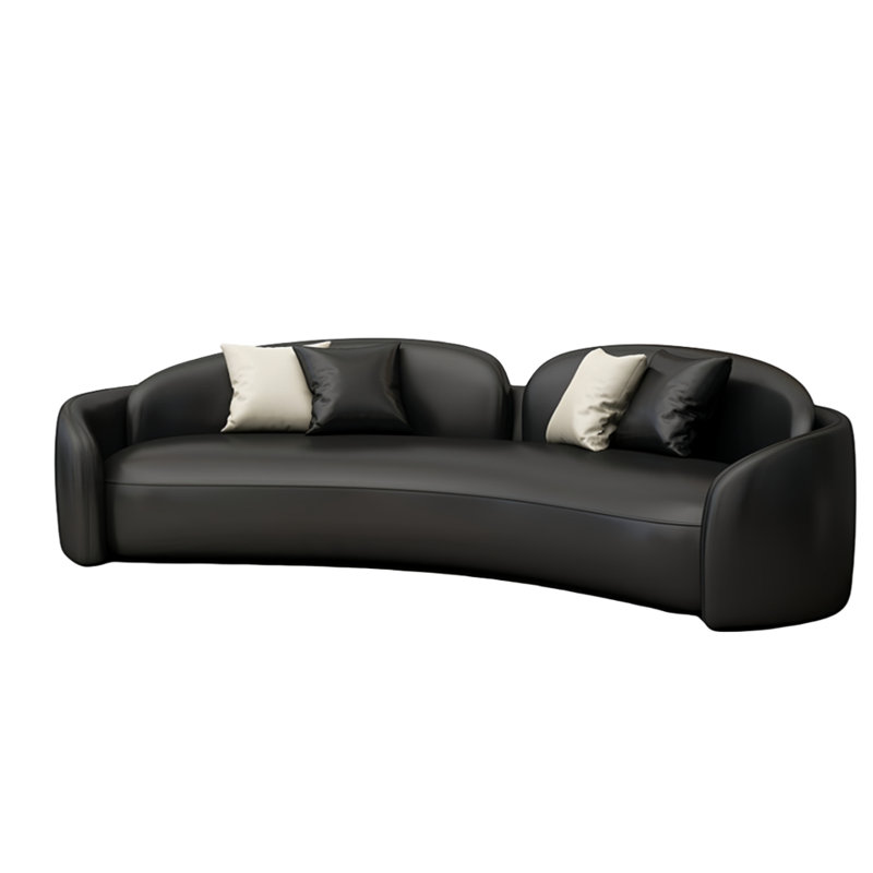 Nordic simple sofa, 27.56" H x 90.55" W x 39.37" D