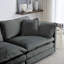 Canapé modulaire en chenille-124526389