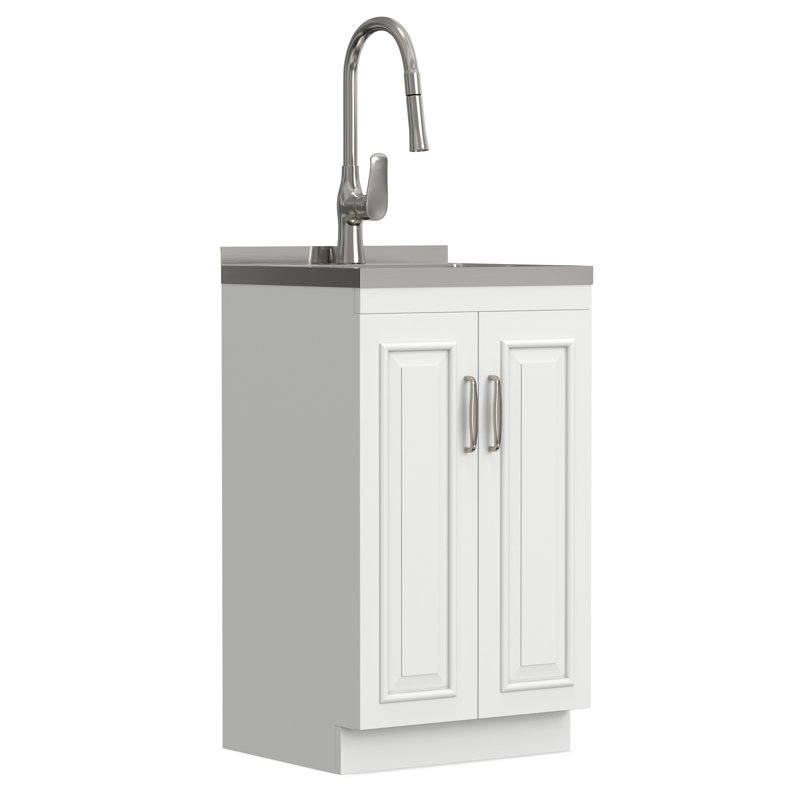 Évier et armoire à lessive tout-en-un 20 po Darwin