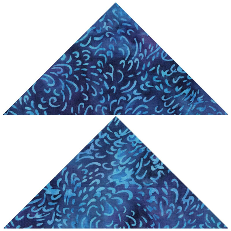 AccuQuilt GO! Matrice de découpe de tissu de 5,5 po avec lignes de guidage angulaires pour projets de courtepointe