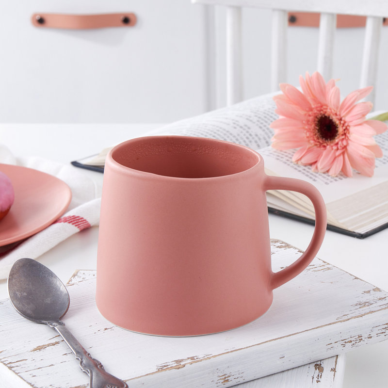 Stone Lain Delilah Mug Set Porcelain, Terracotta