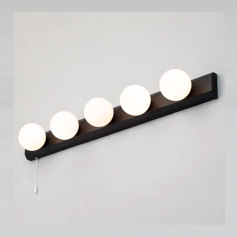 Brayson 5 - Light Bath Bar, Matte Black