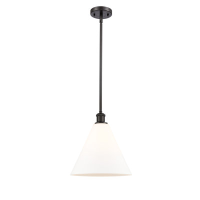 Luminaire suspendu en forme de globe à 1 lumière Hamal