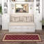 Tapis oriental rouge / beige / or Clarence-26963029