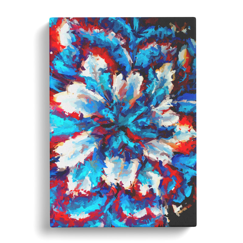 Wonderful World Abstract - Wrapped Canvas, 76cm H x 50cm W x 3cm D
