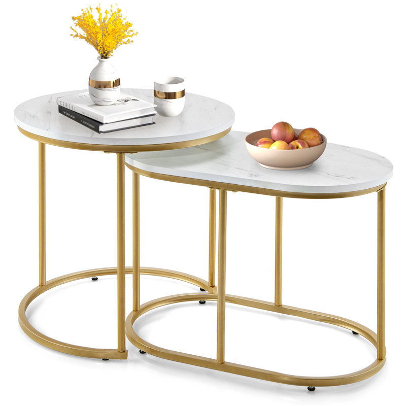Ensemble de 2 tables d'appoint Kyona