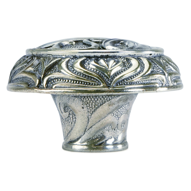ASSORTED KNOB IN PLATE, 1 19/50", Sliver