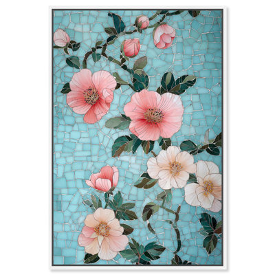 «Memory of a Roman Villa I», reproduction d'art sur toile par Art Remedy, cadre blanc, 10 x 15