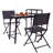 3PCS Patio Bistro Set