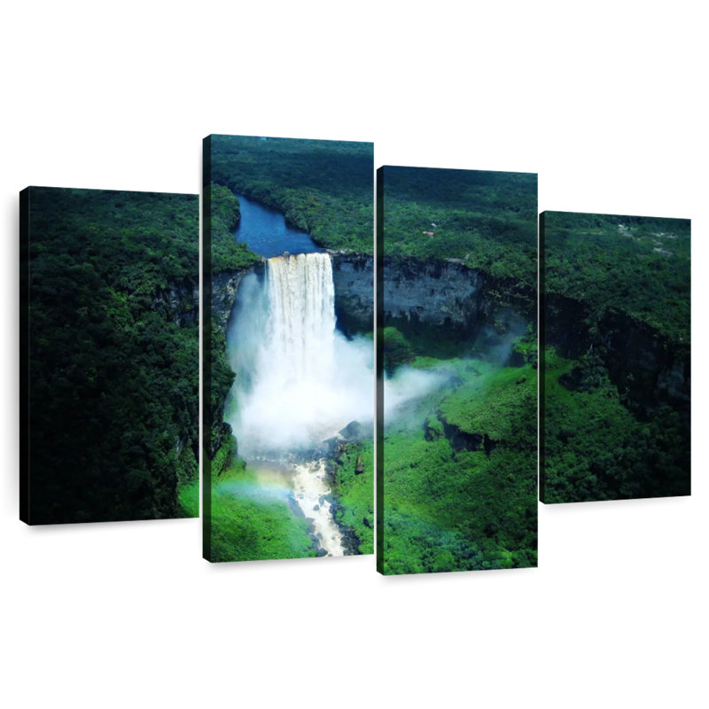 Alvord Kaieteur Waterfall Scenery, 22" H x 36" W