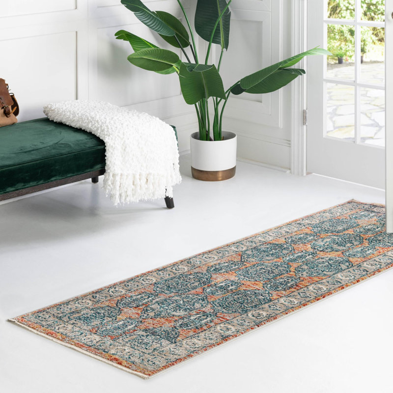 Opel Floral Indoor Rug, Runner 2'7" x 10'2"
