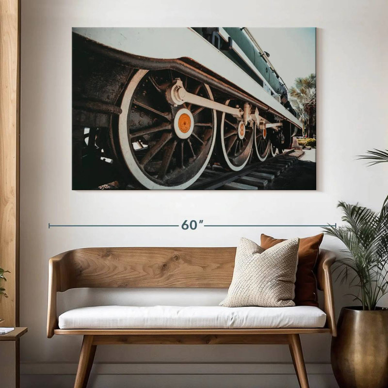 Mehar Old Train, 34" H x 51" W