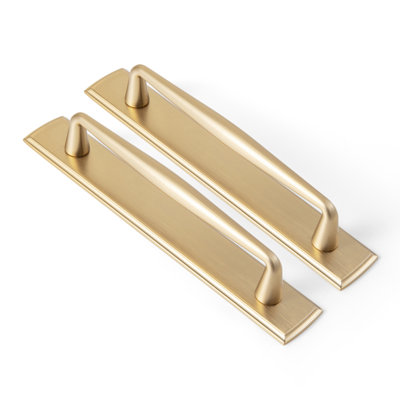 Solid Spindle Bar Pull With Backplate(G011) Multipack