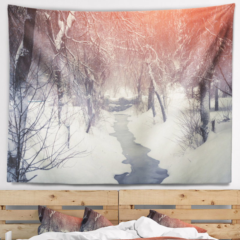 Polyester Tapestry, 50" H x 60" W