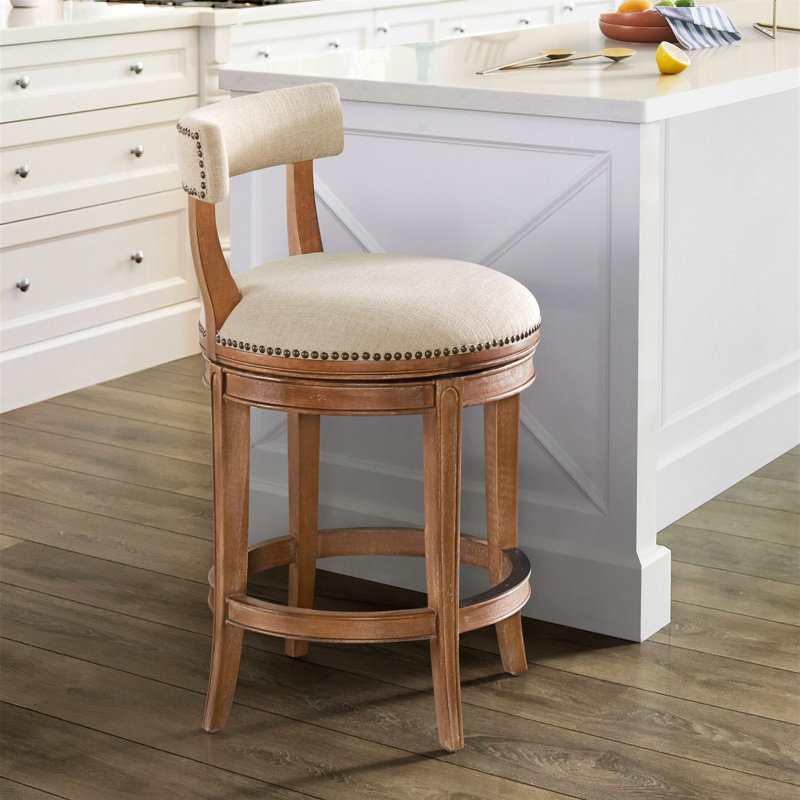 Hanover Swivel Counter Height Stool, 26", Counter Stool (26” Seat Height), 1