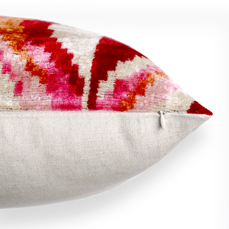 Silk and Velvet Pillow Cover & Insert