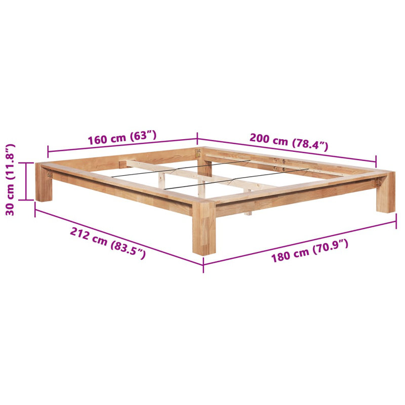 Raelynn European Kingsize Bed Frame