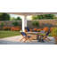 Chaise pliante Jalieah Patio Sense Sava, assise portative basse, bois d'acacia massif, intérieur / extérieur-899936750